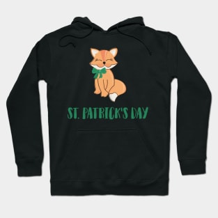 Saint Patrick's Day Fox Hoodie